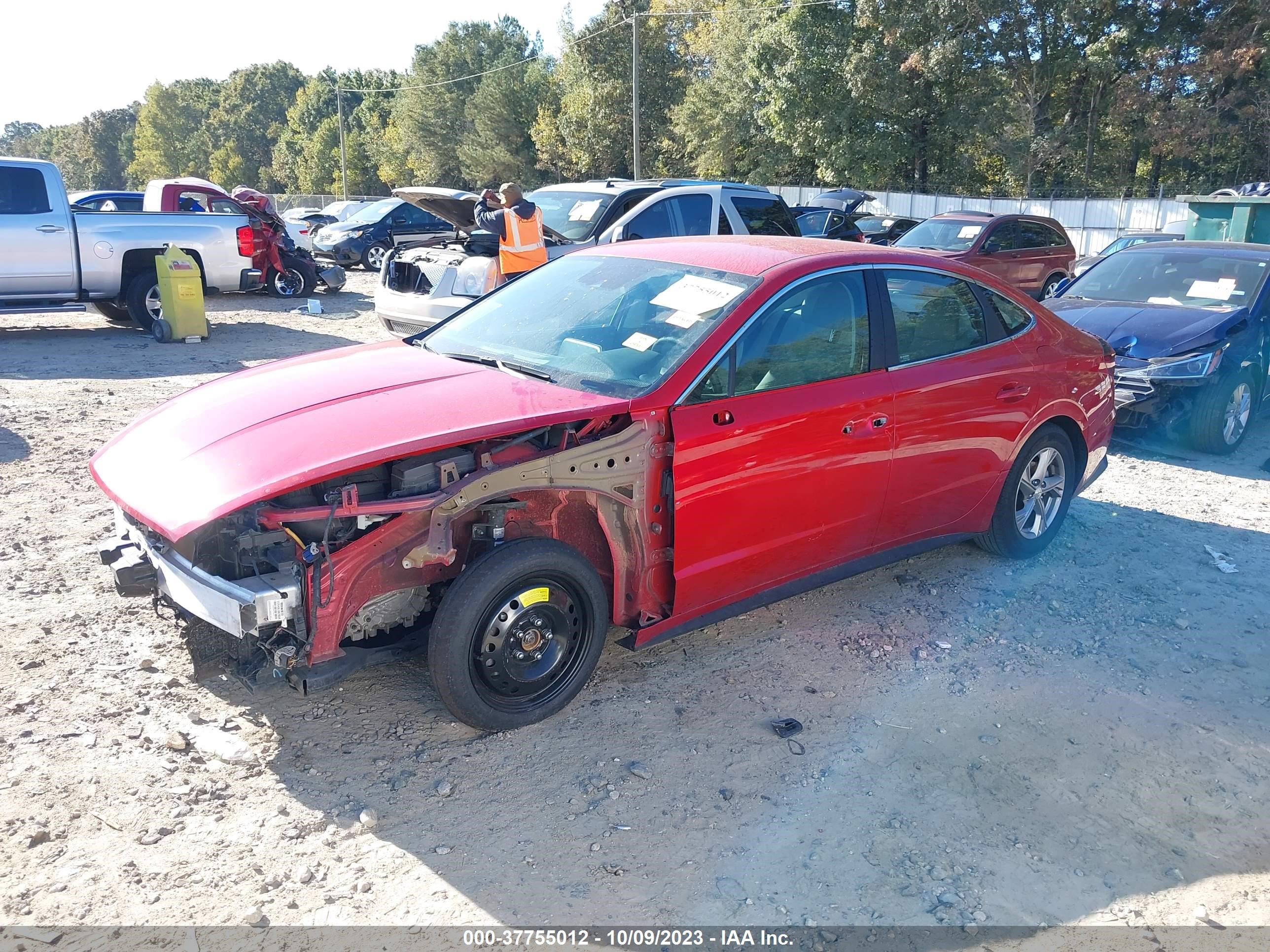 Photo 1 VIN: 5NPEG4JA1NH133327 - HYUNDAI SONATA 