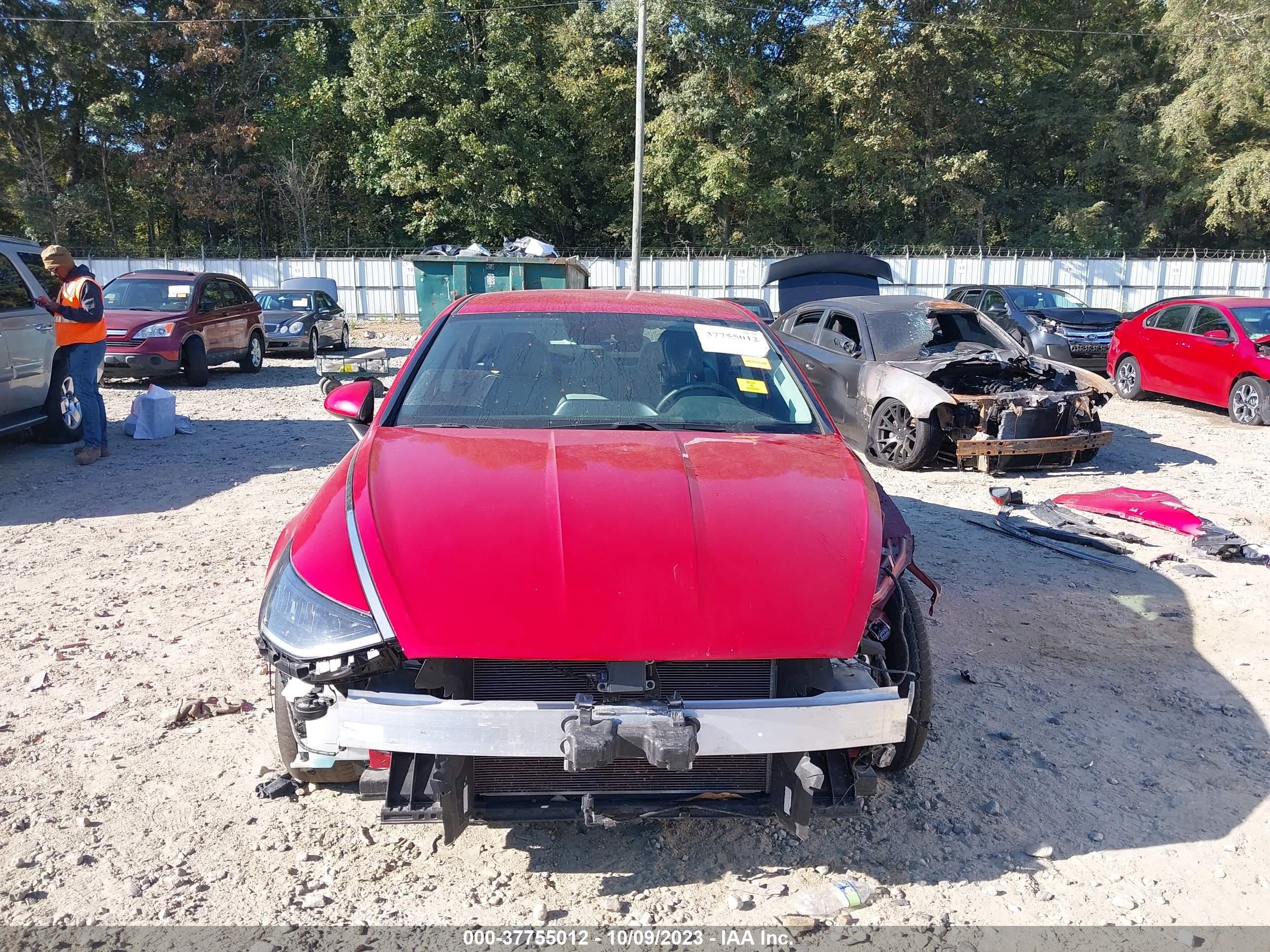 Photo 12 VIN: 5NPEG4JA1NH133327 - HYUNDAI SONATA 