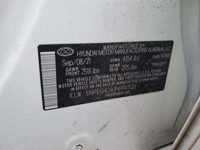 Photo 11 VIN: 5NPEG4JA1NH141539 - HYUNDAI SONATA SE 