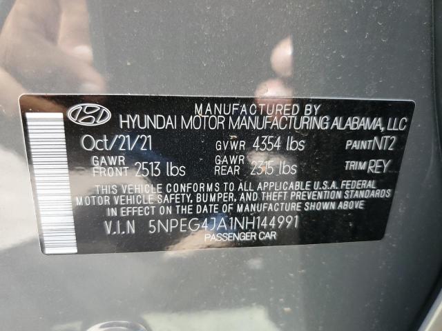 Photo 9 VIN: 5NPEG4JA1NH144991 - HYUNDAI SONATA SE 