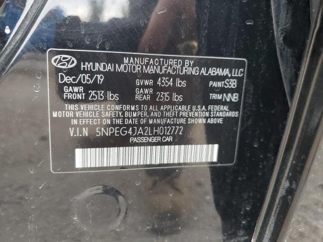 Photo 11 VIN: 5NPEG4JA2LH012772 - HYUNDAI SONATA SE 