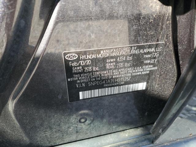 Photo 11 VIN: 5NPEG4JA2LH035257 - HYUNDAI SONATA 