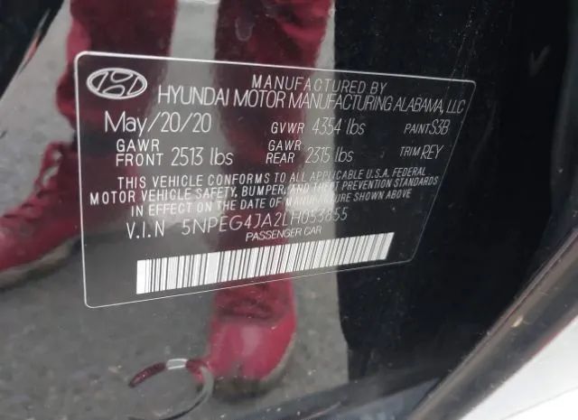 Photo 8 VIN: 5NPEG4JA2LH053855 - HYUNDAI SONATA 