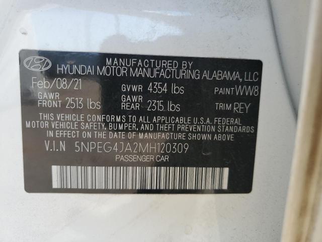 Photo 11 VIN: 5NPEG4JA2MH120309 - HYUNDAI SONATA 