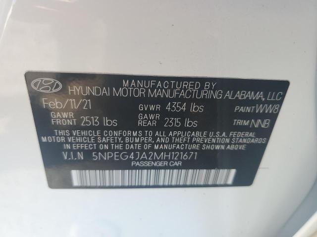 Photo 11 VIN: 5NPEG4JA2MH121671 - HYUNDAI SONATA SE 