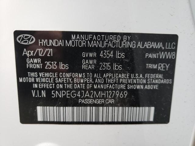 Photo 9 VIN: 5NPEG4JA2MH127969 - HYUNDAI SONATA SE 