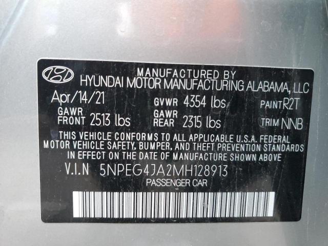 Photo 12 VIN: 5NPEG4JA2MH128913 - HYUNDAI SONATA 