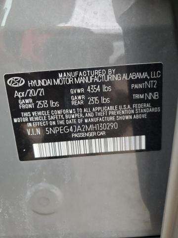 Photo 12 VIN: 5NPEG4JA2MH130290 - HYUNDAI SONATA SE 