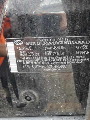 Photo 12 VIN: 5NPEG4JA2NH143882 - HYUNDAI SONATA 