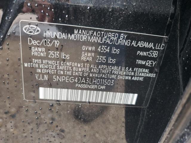 Photo 11 VIN: 5NPEG4JA3LH011503 - HYUNDAI SONATA SE 