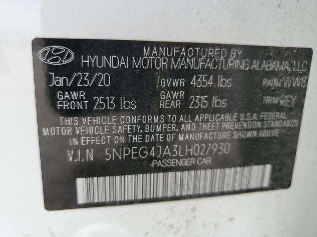 Photo 11 VIN: 5NPEG4JA3LH027930 - HYUNDAI SONATA 