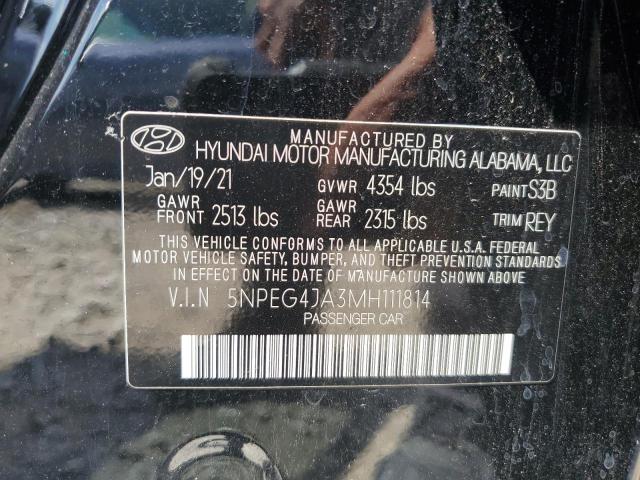 Photo 12 VIN: 5NPEG4JA3MH111814 - HYUNDAI SONATA SE 