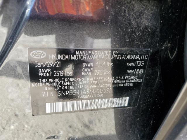 Photo 12 VIN: 5NPEG4JA3MH117032 - HYUNDAI SONATA 