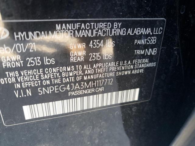 Photo 12 VIN: 5NPEG4JA3MH117712 - HYUNDAI SONATA SE 