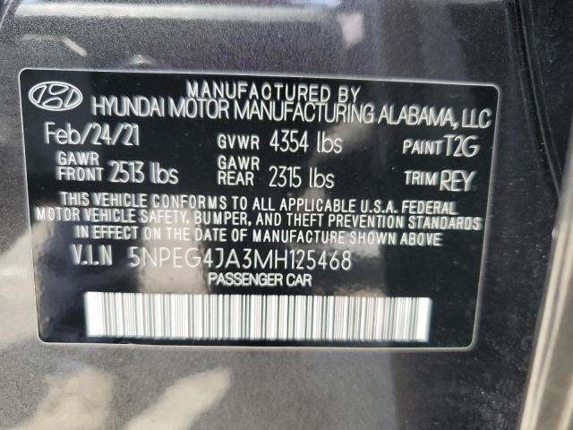 Photo 11 VIN: 5NPEG4JA3MH125468 - HYUNDAI SONATA 