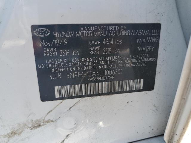 Photo 11 VIN: 5NPEG4JA4LH006701 - HYUNDAI SONATA SE 