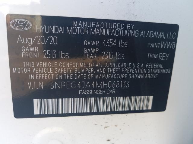 Photo 9 VIN: 5NPEG4JA4MH068133 - HYUNDAI SONATA SE 