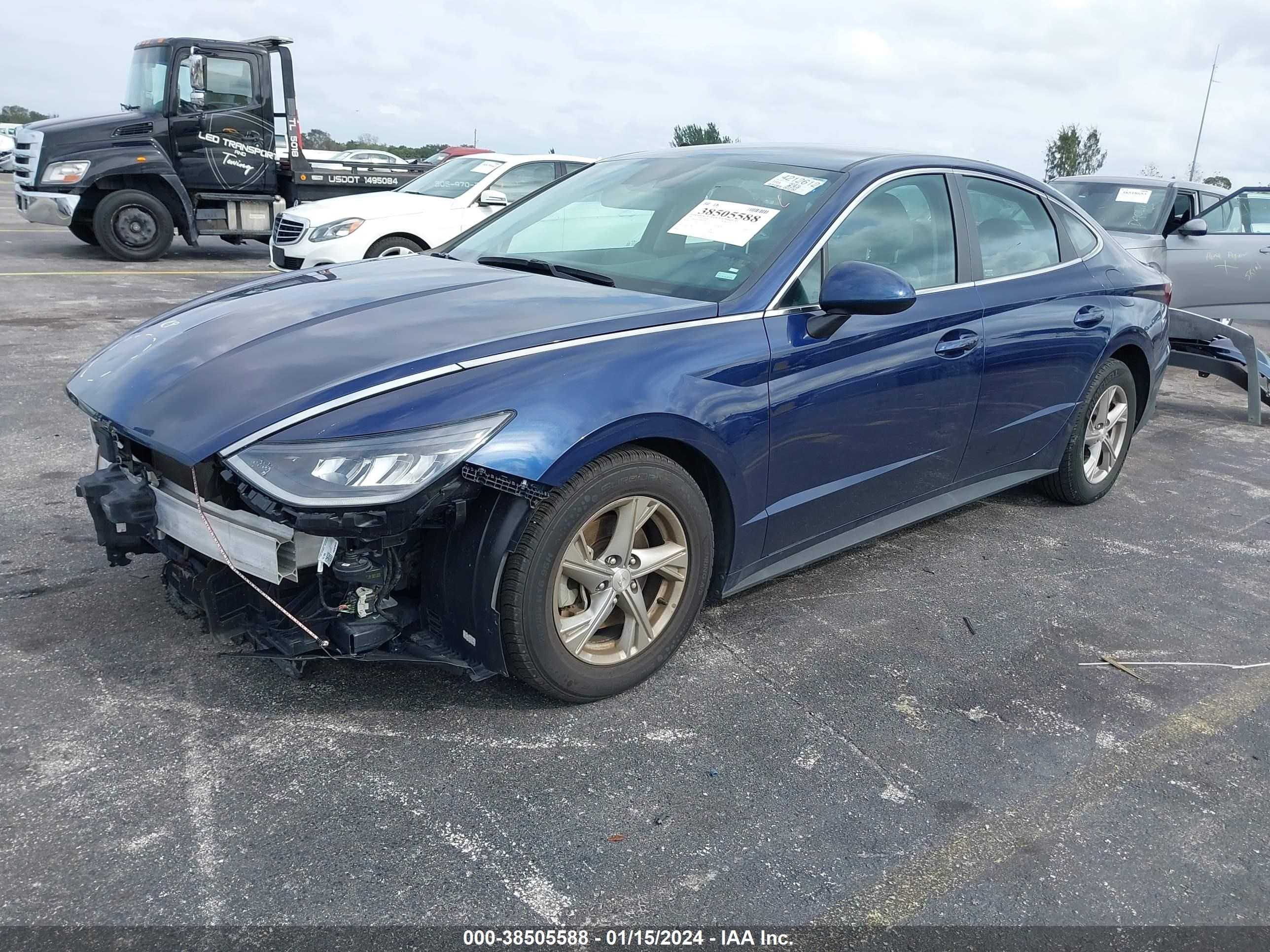 Photo 1 VIN: 5NPEG4JA4MH077642 - HYUNDAI SONATA 