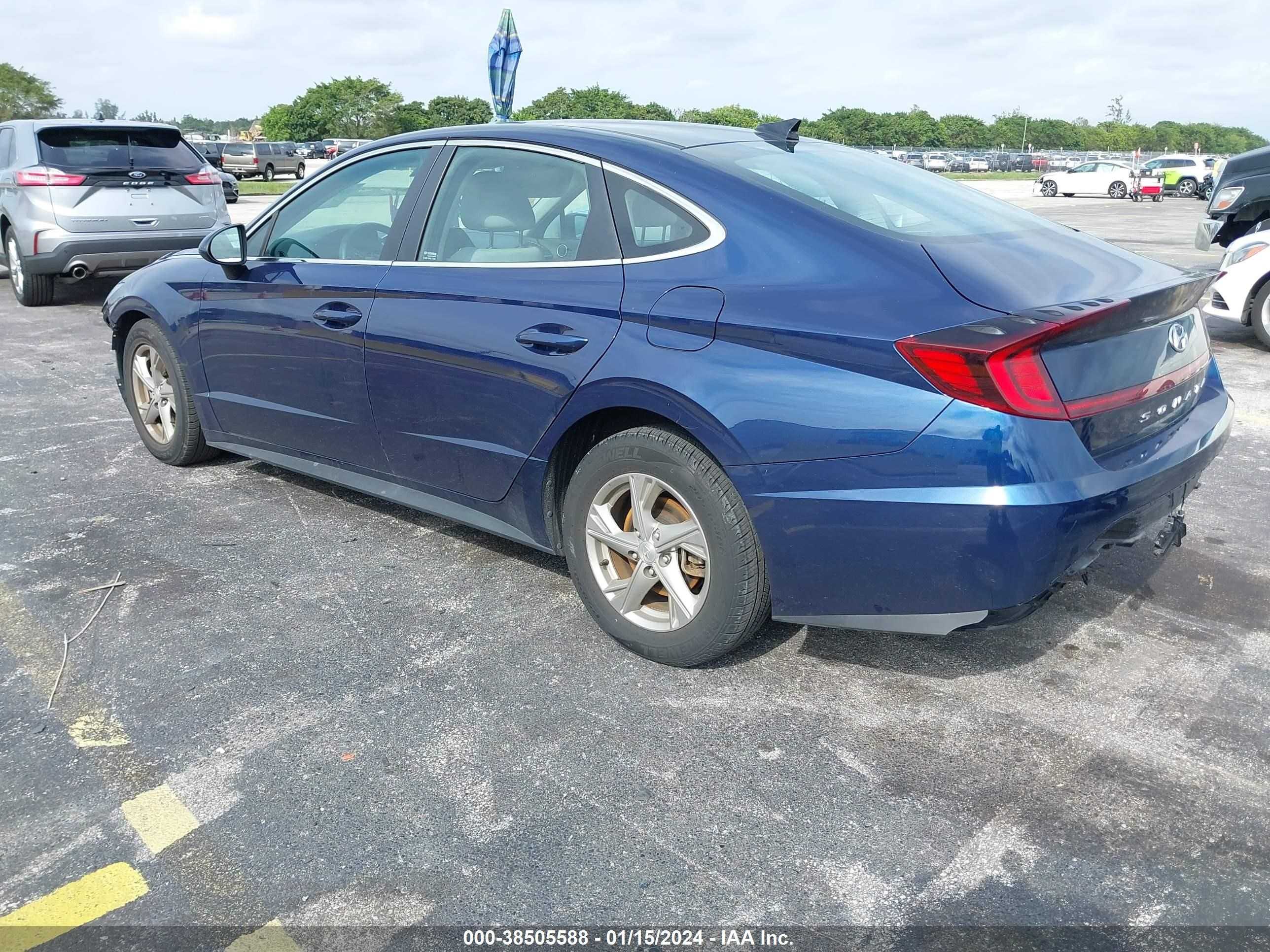 Photo 2 VIN: 5NPEG4JA4MH077642 - HYUNDAI SONATA 