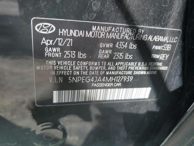 Photo 11 VIN: 5NPEG4JA4MH127939 - HYUNDAI SONATA SE 