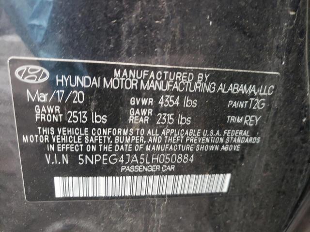 Photo 9 VIN: 5NPEG4JA5LH050884 - HYUNDAI SONATA SE 