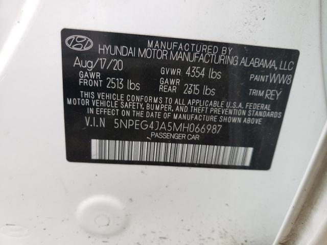 Photo 9 VIN: 5NPEG4JA5MH066987 - HYUNDAI SONATA SE 