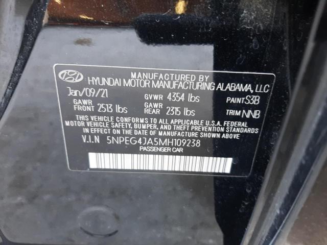 Photo 11 VIN: 5NPEG4JA5MH109238 - HYUNDAI SONATA SE 