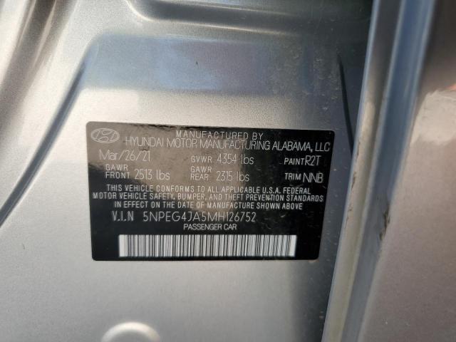 Photo 9 VIN: 5NPEG4JA5MH126752 - HYUNDAI SONATA SE 