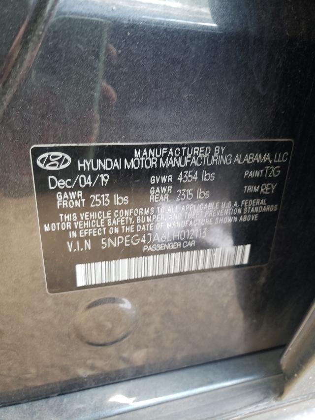 Photo 9 VIN: 5NPEG4JA6LH012113 - HYUNDAI SONATA SE 