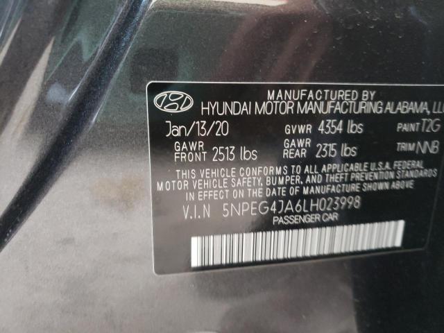 Photo 9 VIN: 5NPEG4JA6LH023998 - HYUNDAI SONATA SE 