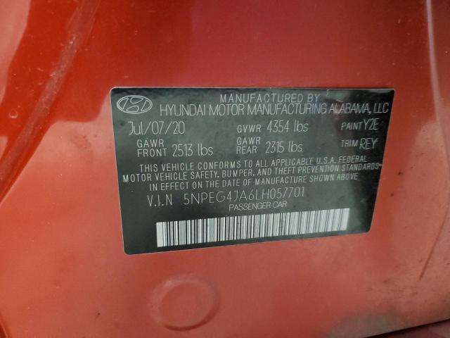 Photo 11 VIN: 5NPEG4JA6LH057701 - HYUNDAI SONATA 