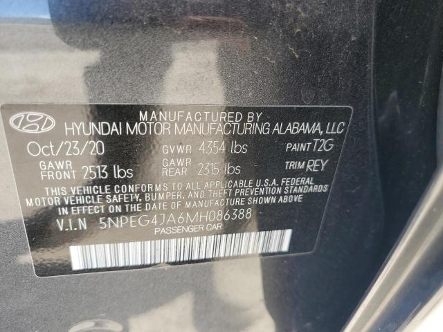 Photo 13 VIN: 5NPEG4JA6MH086388 - HYUNDAI SONATA SE 