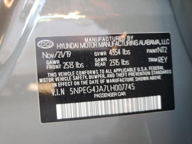 Photo 11 VIN: 5NPEG4JA7LH007745 - HYUNDAI SONATA SE 