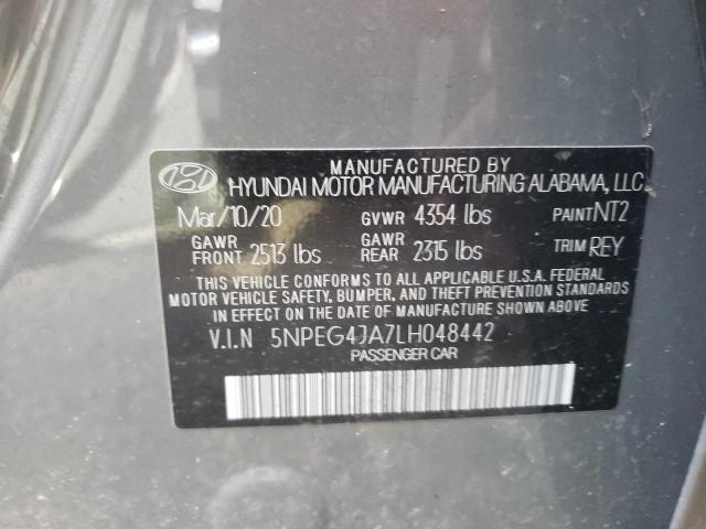 Photo 11 VIN: 5NPEG4JA7LH048442 - HYUNDAI SONATA SE 