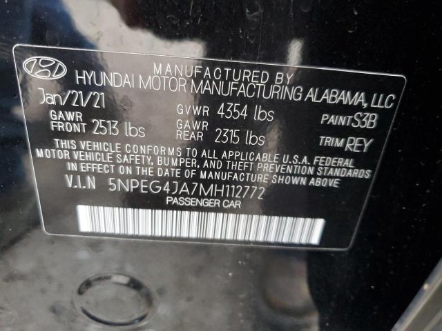 Photo 12 VIN: 5NPEG4JA7MH112772 - HYUNDAI SONATA 