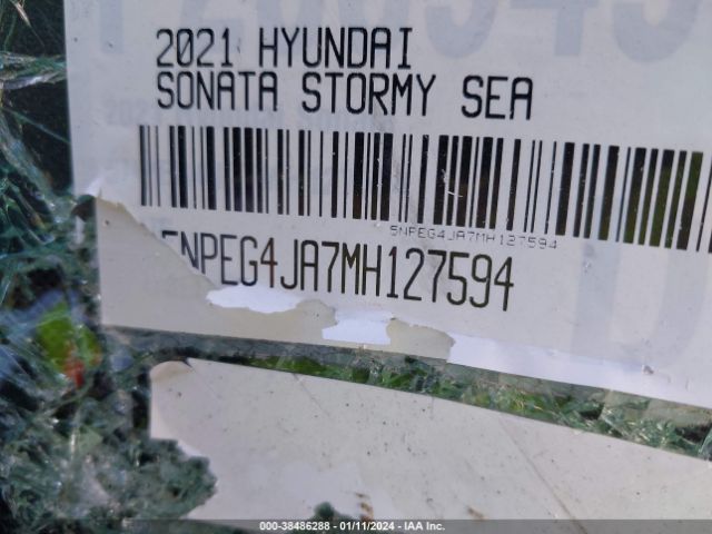 Photo 8 VIN: 5NPEG4JA7MH127594 - HYUNDAI SONATA 