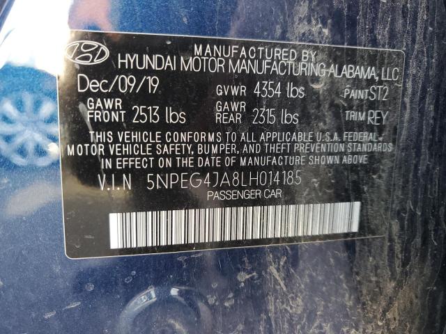 Photo 11 VIN: 5NPEG4JA8LH014185 - HYUNDAI SONATA SE 