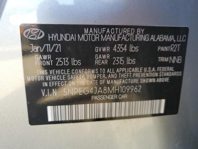 Photo 11 VIN: 5NPEG4JA8MH109962 - HYUNDAI SONATA SE 