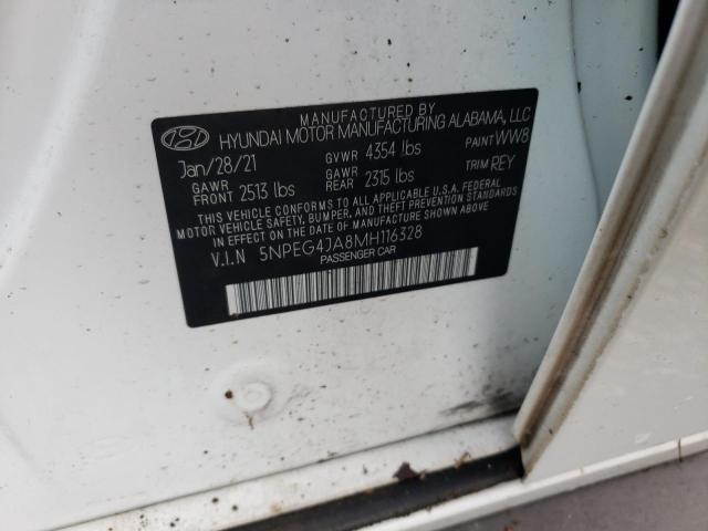 Photo 9 VIN: 5NPEG4JA8MH116328 - HYUNDAI SONATA SE 