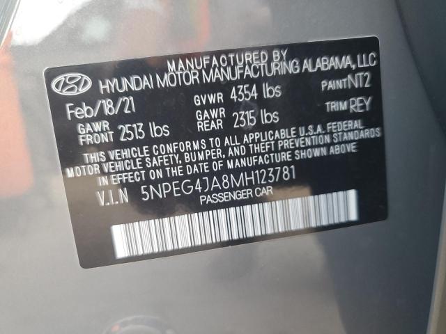 Photo 11 VIN: 5NPEG4JA8MH123781 - HYUNDAI SONATA 