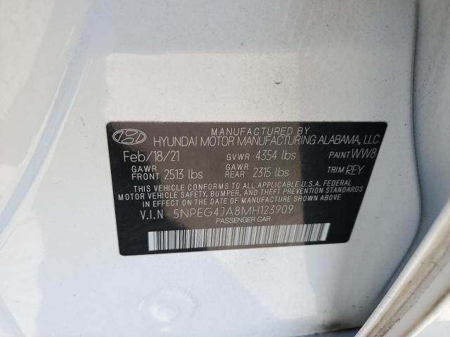 Photo 11 VIN: 5NPEG4JA8MH123909 - HYUNDAI SONATA 