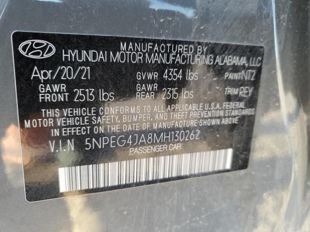 Photo 11 VIN: 5NPEG4JA8MH130262 - HYUNDAI SONATA SE 