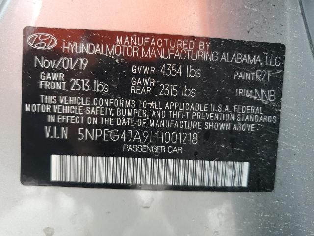 Photo 11 VIN: 5NPEG4JA9LH001218 - HYUNDAI SONATA SE 