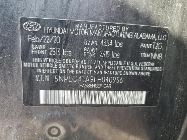 Photo 11 VIN: 5NPEG4JA9LH040956 - HYUNDAI SONATA 