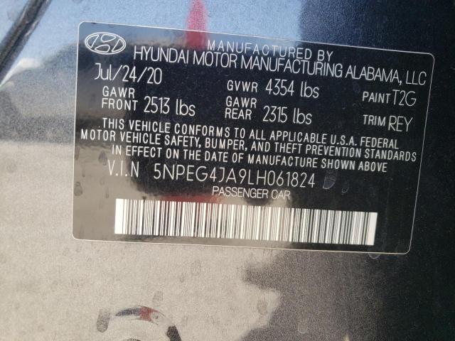 Photo 11 VIN: 5NPEG4JA9LH061824 - HYUNDAI SONATA SE 