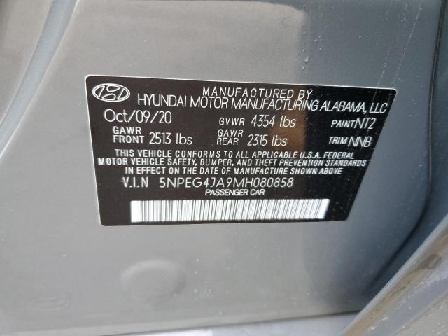 Photo 11 VIN: 5NPEG4JA9MH080858 - HYUNDAI SONATA 