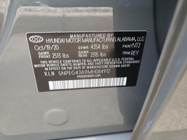 Photo 9 VIN: 5NPEG4JA9MH084912 - HYUNDAI SONATA SE 