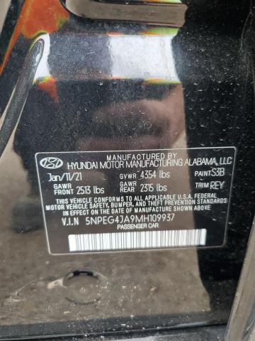 Photo 9 VIN: 5NPEG4JA9MH109937 - HYUNDAI SONATA SE 