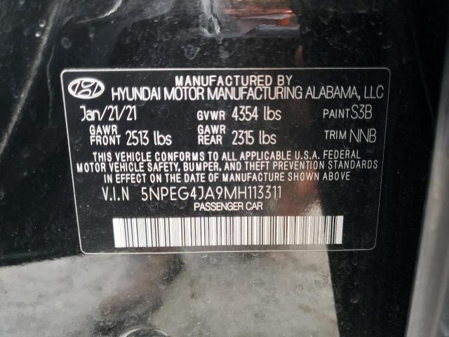 Photo 11 VIN: 5NPEG4JA9MH113311 - HYUNDAI SONATA SE 