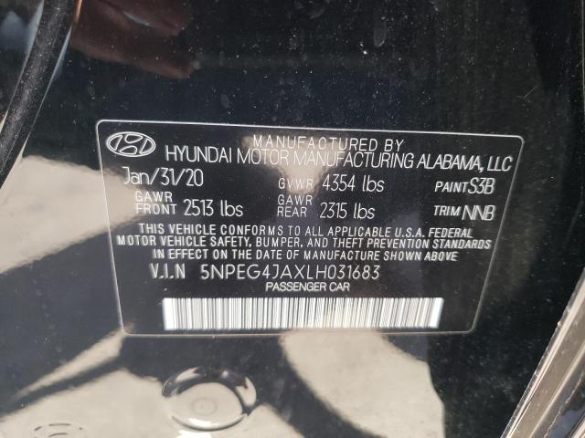 Photo 12 VIN: 5NPEG4JAXLH031683 - HYUNDAI SONATA SE 